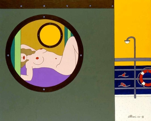 SOGNO acrilico su tela 80x100 - 2003